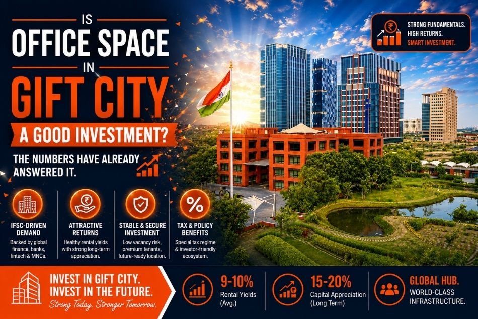 Is Office Space in Gift City a Good Investment?