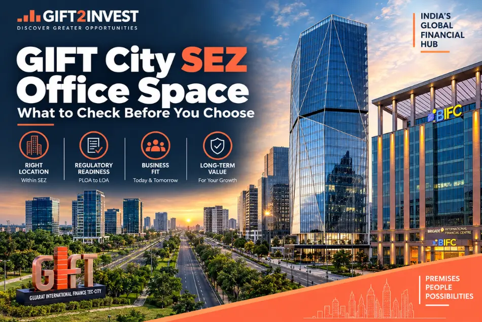 GIFT City SEZ Office Space: What to Check Before You Choose