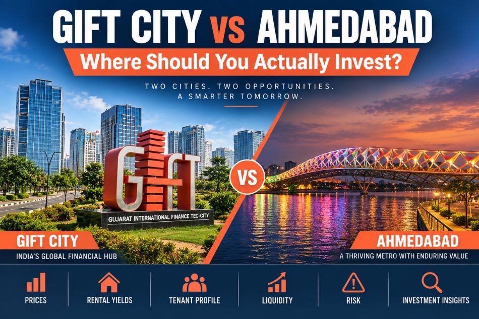 GIFT City vs Ahmedabad: Where Should You Actually Invest?
