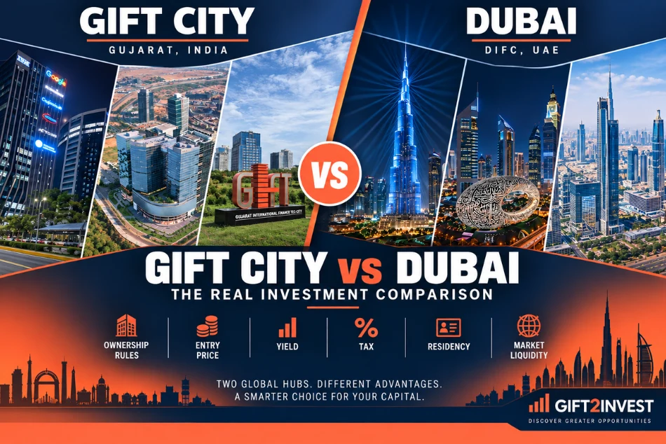GIFT City vs Dubai: The Real Investment Comparison