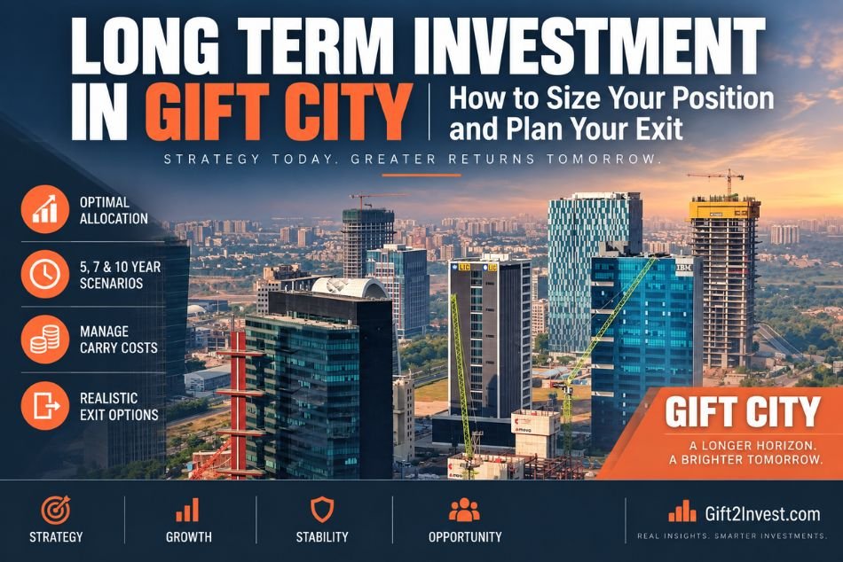 Long Term Investment in GIFT City: How to Size Your Position and Plan Your Exit