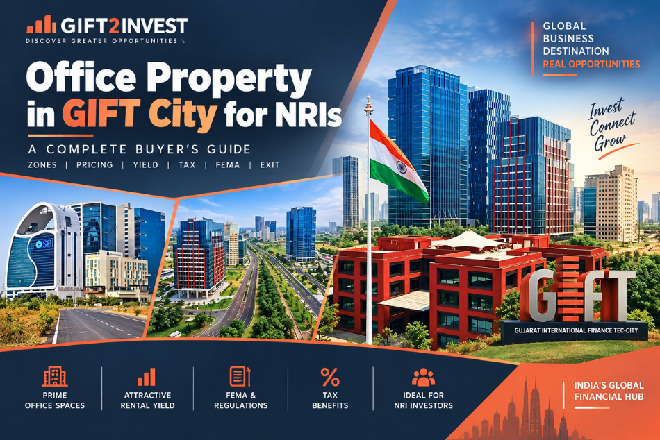 Office Property in GIFT City for NRIs