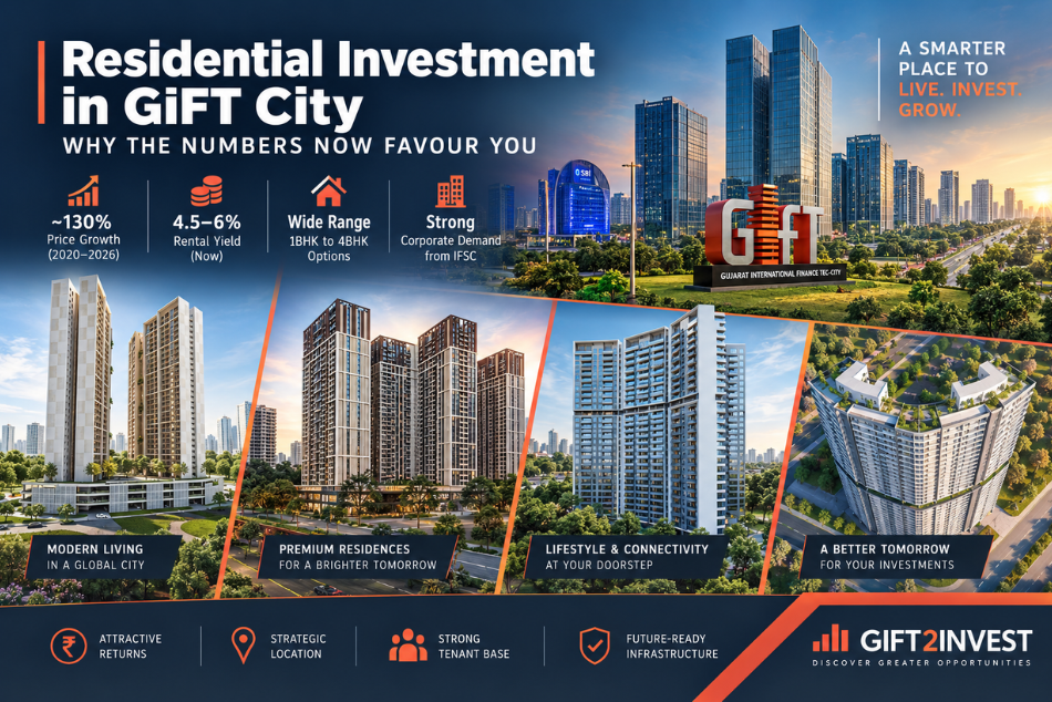 Residential Investment in Gift City: Why the Numbers Now Favour You