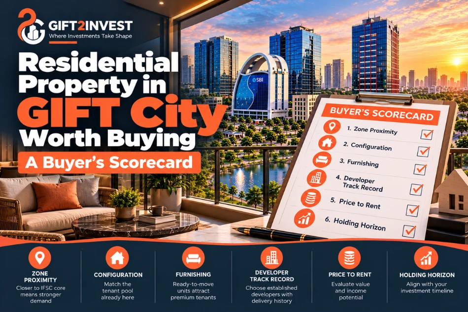 residential property in gift city worth buying